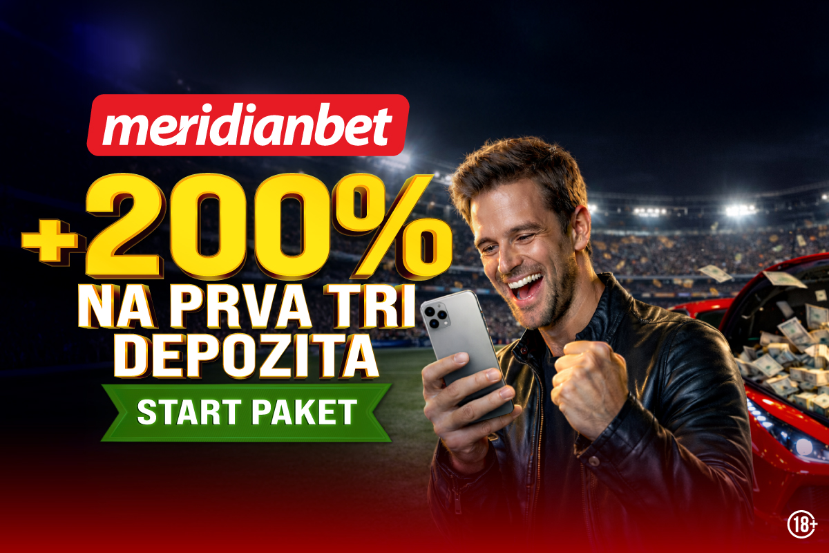 Meridian poklanja 200% bonusa: Tvoja prednost od prvog koraka! Meridian poklanja 200% bonusa: Tvoja prednost od prvog koraka!