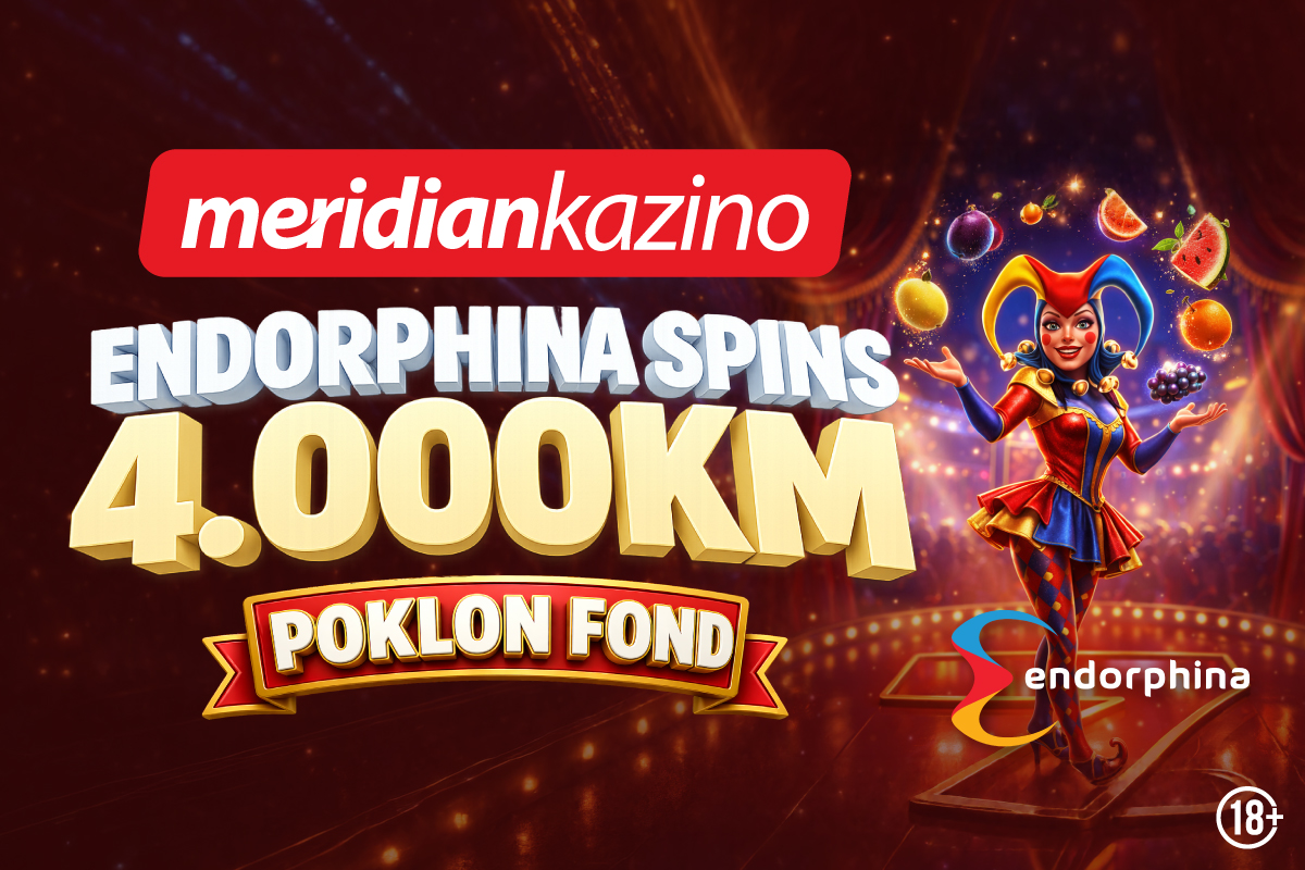 ENDORPHINA TURNIR: Tvoja snaga je spin, a cilj je tron!