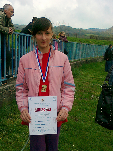 Dragana Pozderović, najbolji sportista 2013. godine