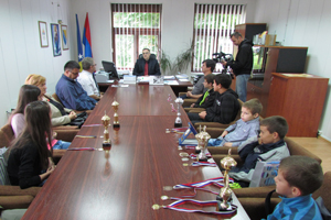 Prijem za mlade šahiste