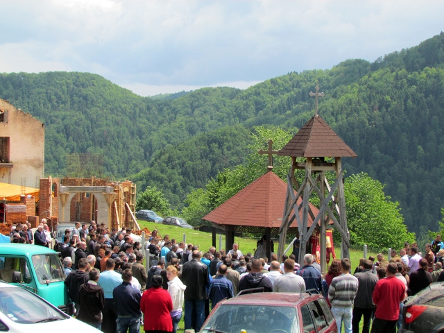 Osveštani temelji crkve u Bijelom Bučju 