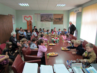 Mališani u posjeti načelniku 