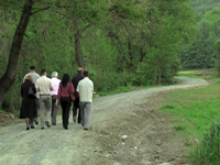 Uređena pješačka staza u Donjoj Vrućici