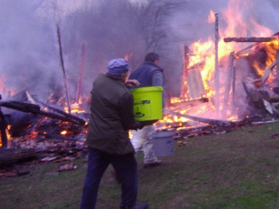 OSTVARIO PRETNJE Kuća izgorela do temelja
