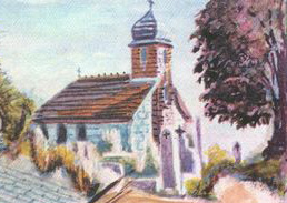 U Vrućici osveštana crkva brvnara