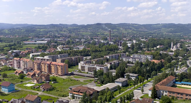 Geografski položaj Teslića