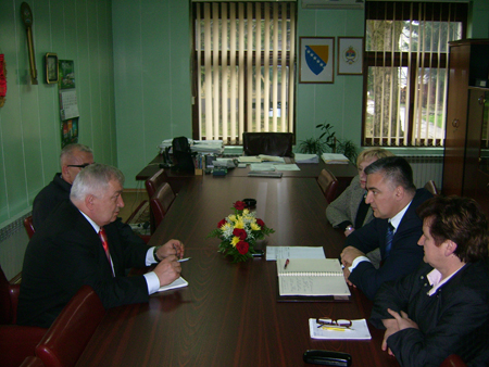 Posjeta ministra Škrbića Posjeta ministra Škrbića