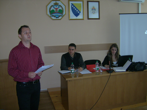 Održan sastanak "Omladinskog parlamenta"