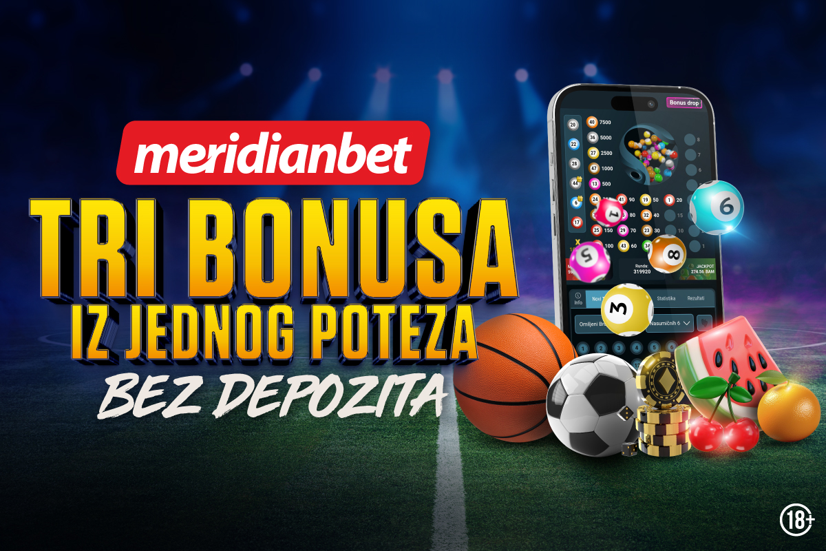 MERIDIAN DOBRODOŠLICA: Najpopularnije igre isprobaj uz startni bonus
